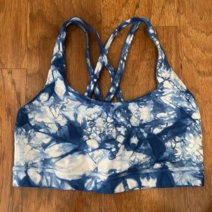 Tie dye Lululemon Energy Bra